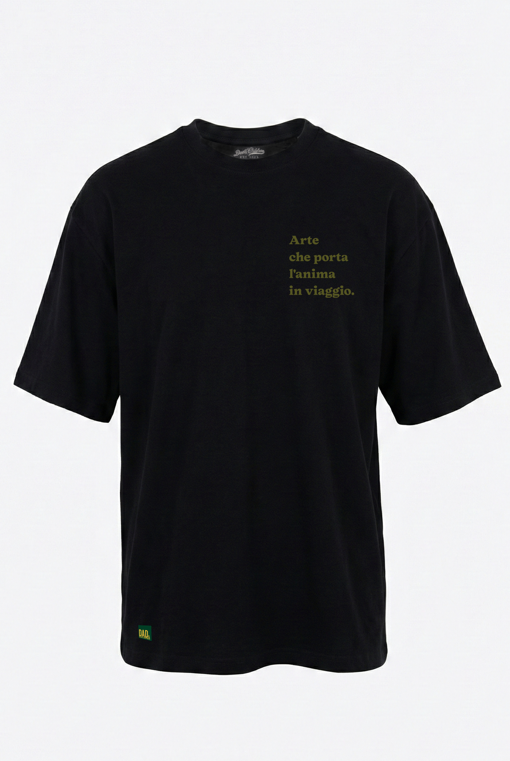 Arte Unisex Oversize T-Shirt Siyah