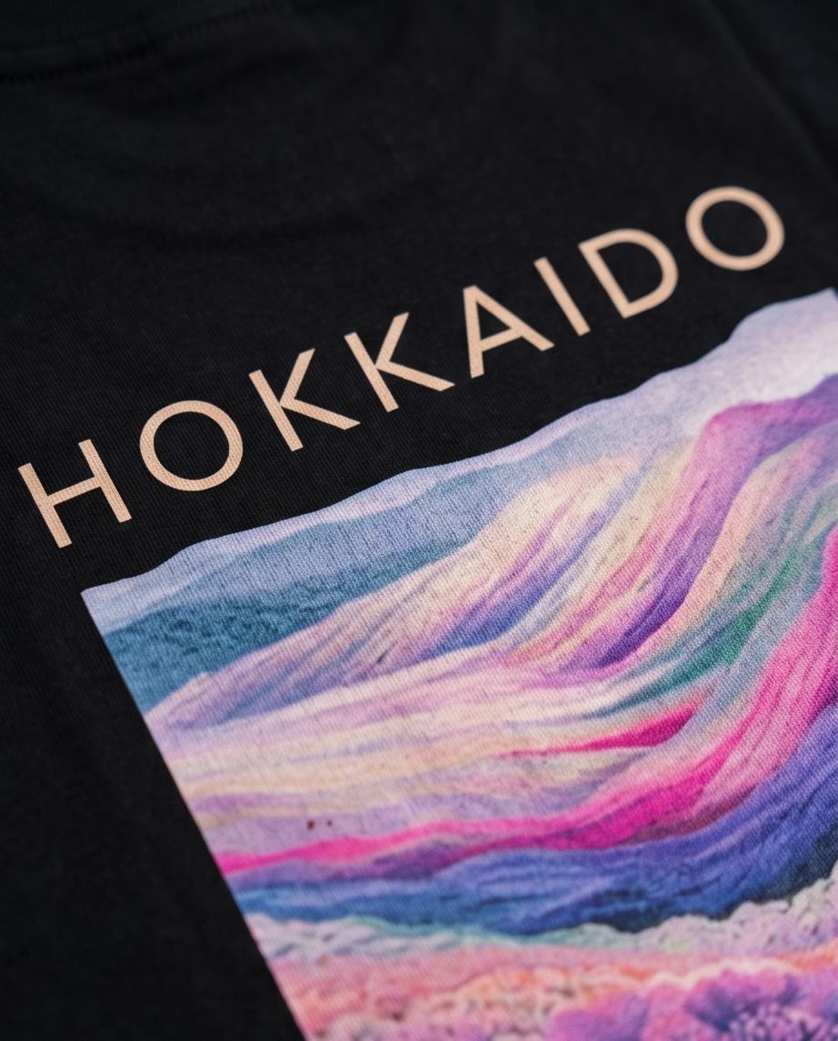 Journey of Lavender Unisex Oversize T-Shirt Siyah