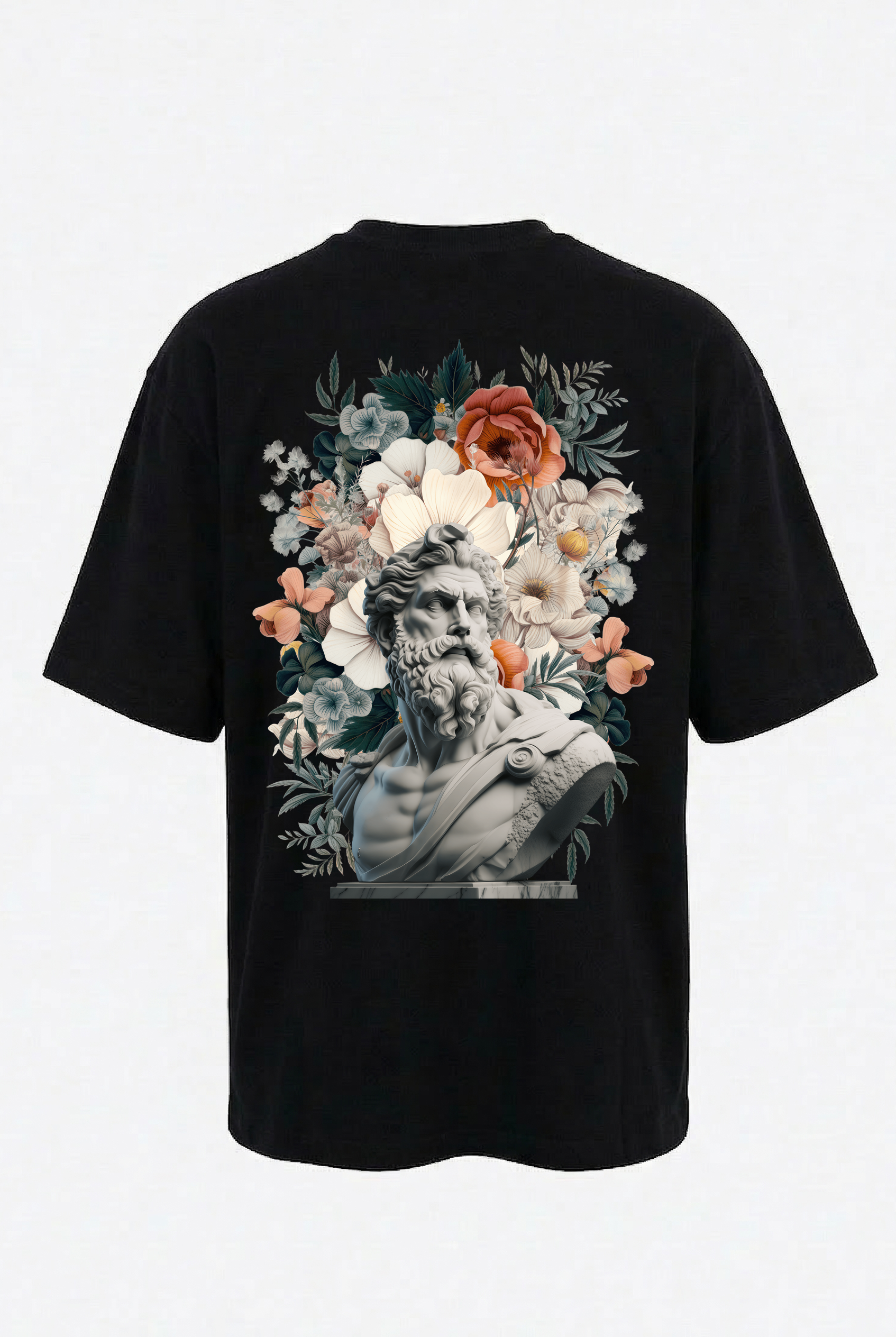 Arte Unisex Oversize T-Shirt Siyah