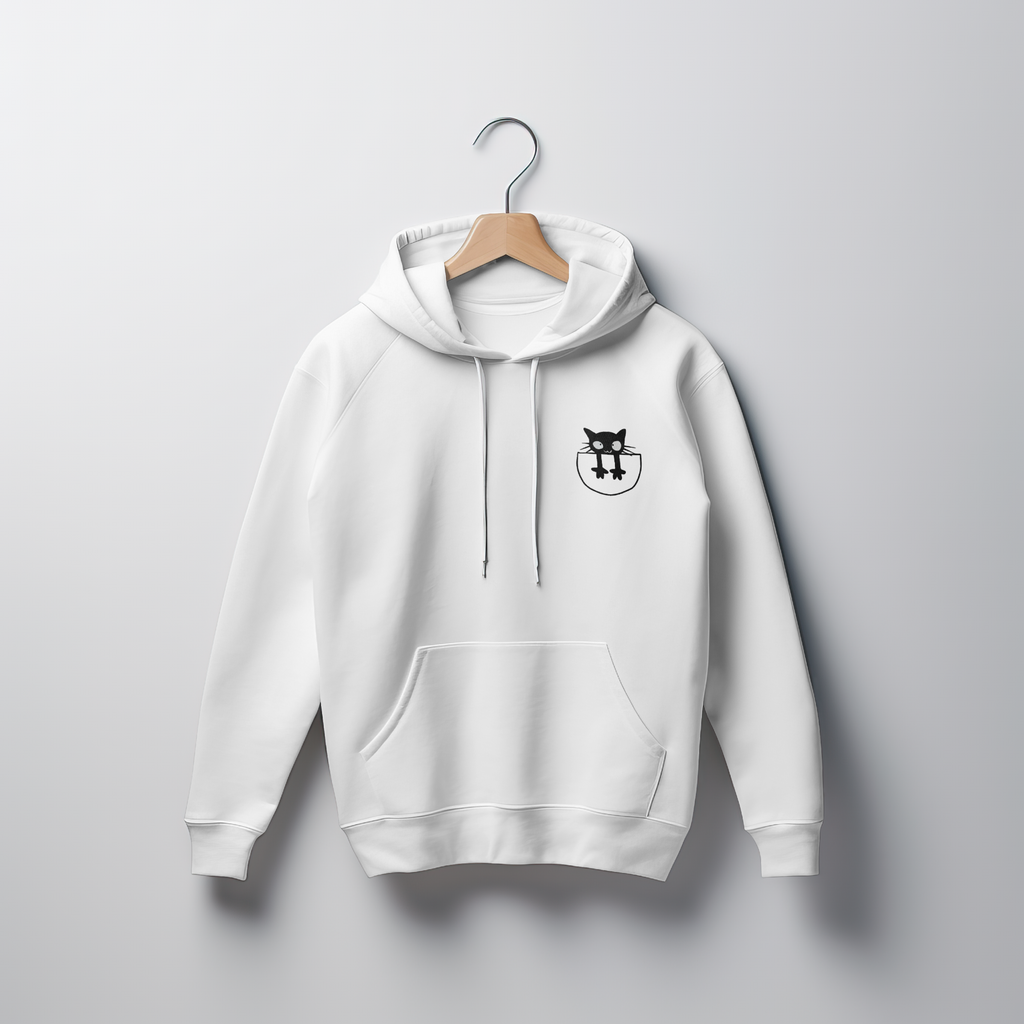 Unisex Black Cat Sweatshirt