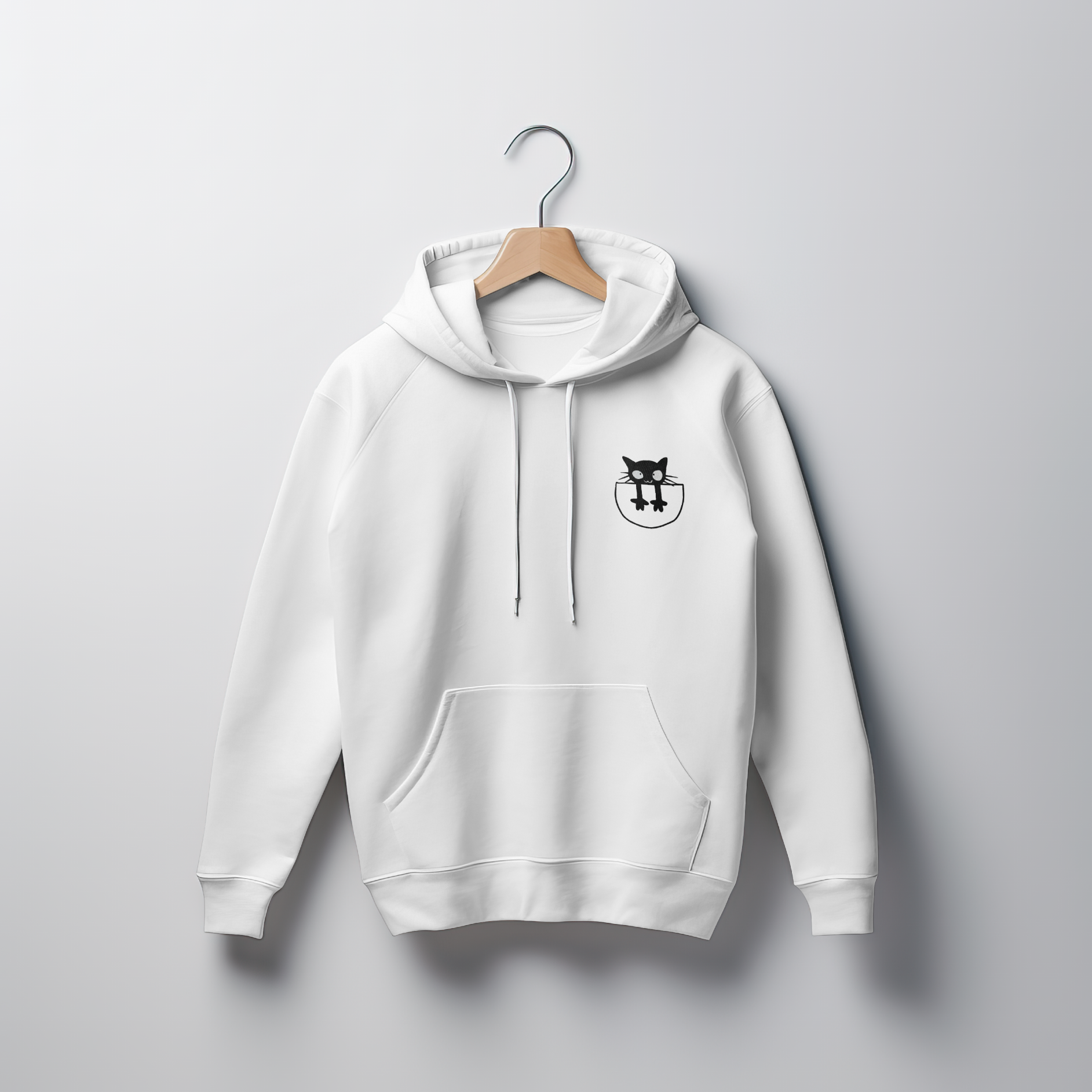 Unisex Black Cat Sweatshirt