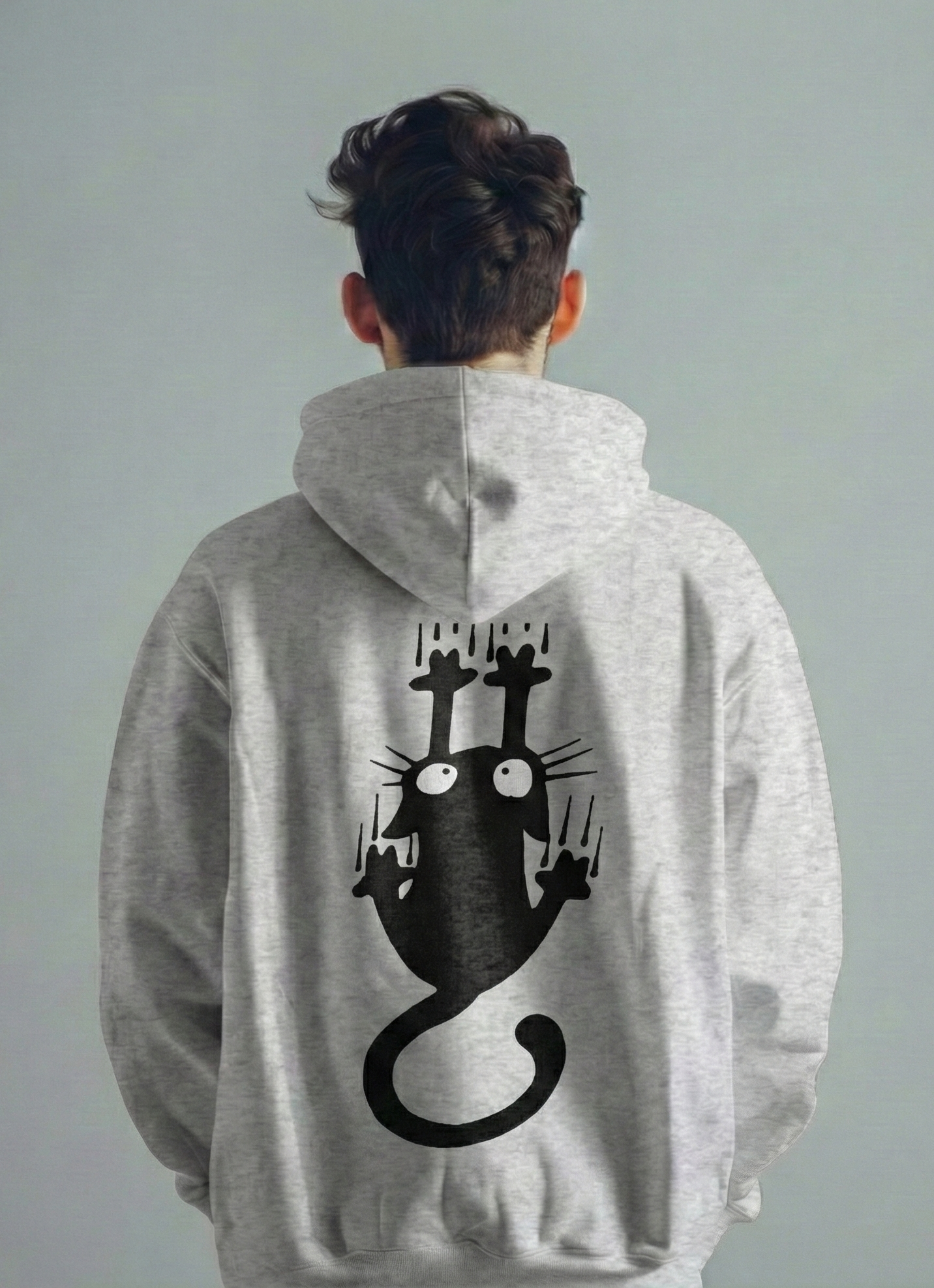 Unisex Black Cat Sweatshirt