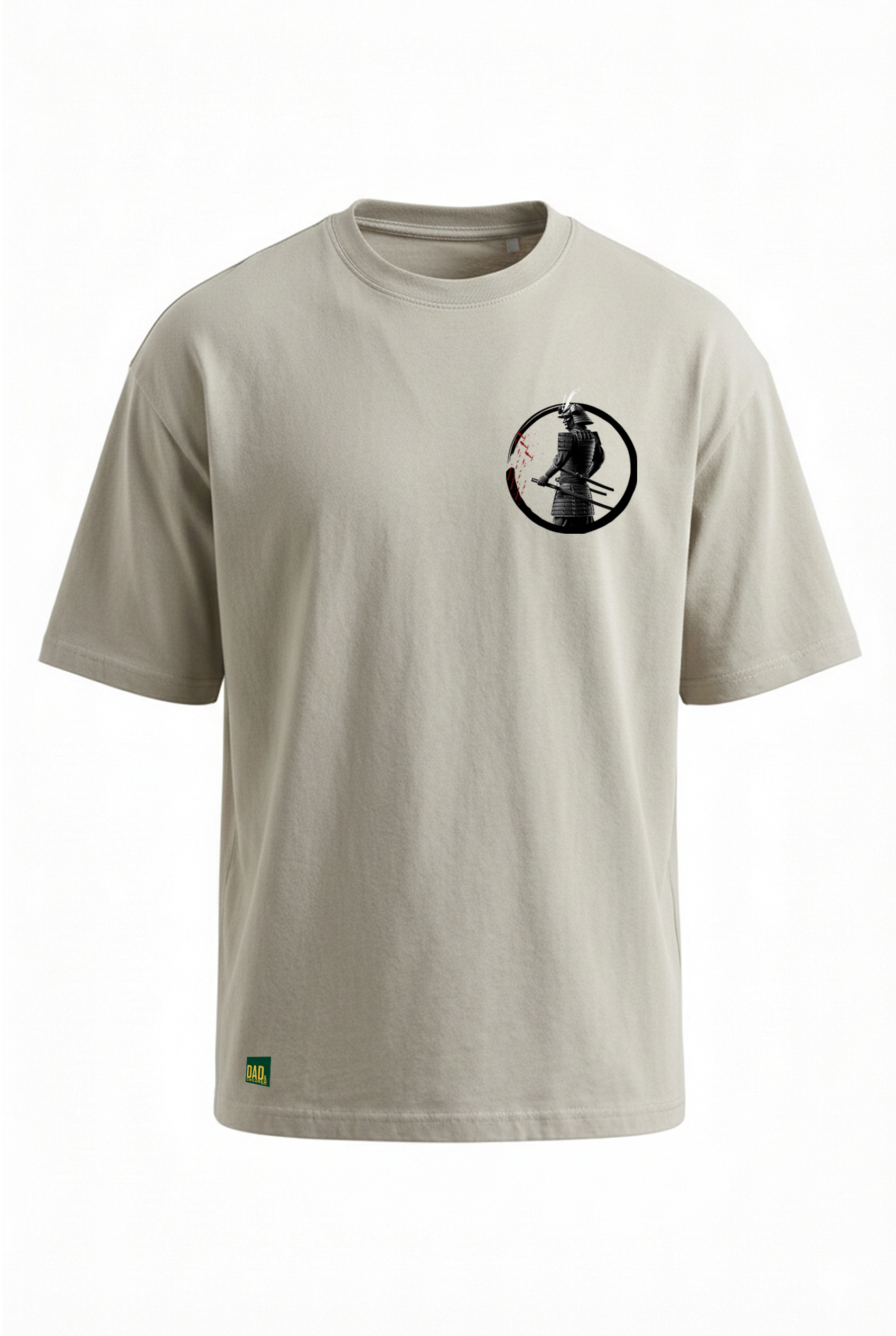 Bushi Unisex Oversize T-Shirt Küf Yeşili