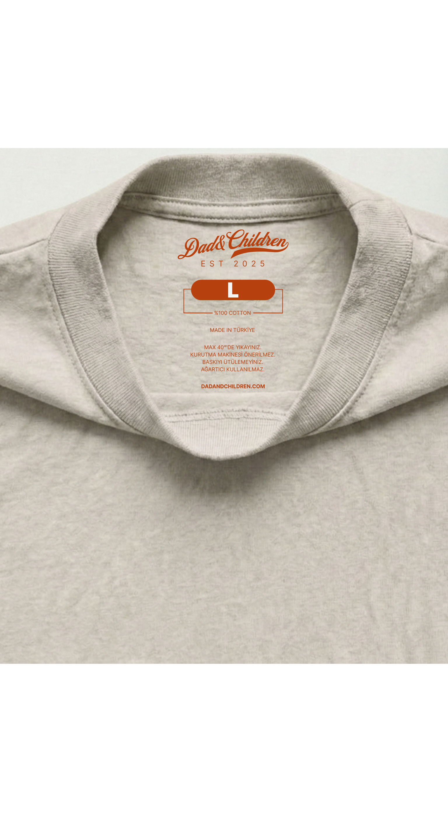 Unisex Basic Oversize T-Shirt